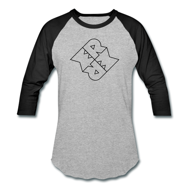 Monster Baseball T-Shirt - heather gray/black