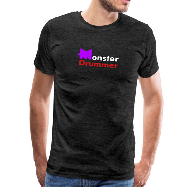 Classic Monster Drummer T - charcoal gray