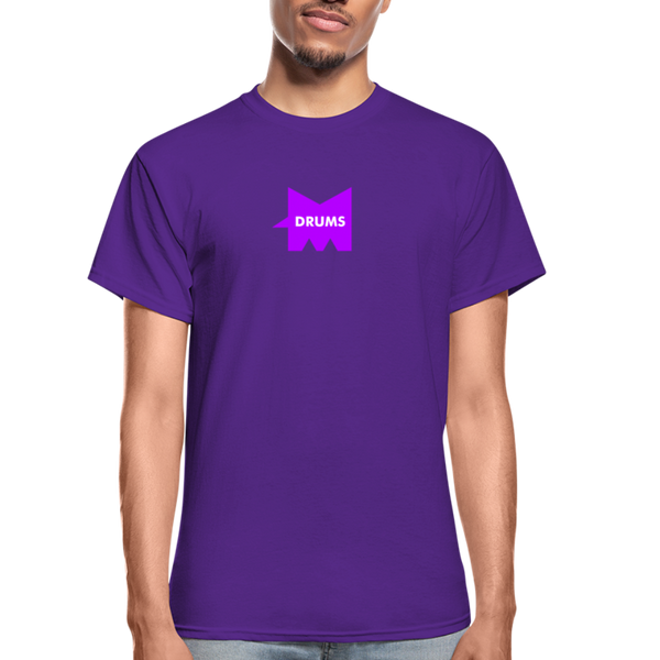 DRUMS shirt for Monster Drumming Drummers - purple