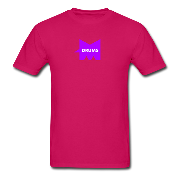 DRUMS shirt for Monster Drumming Drummers - fuchsia