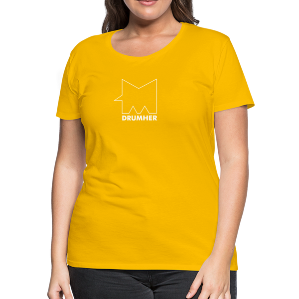 Lady DRUMHER shirt - sun yellow