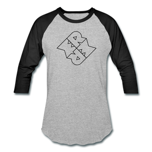 Monster Baseball T-Shirt - heather gray/black