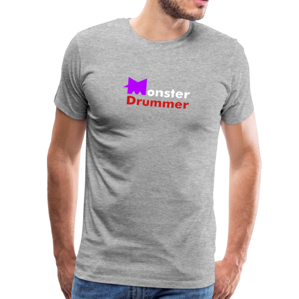 Classic Monster Drummer T - heather gray