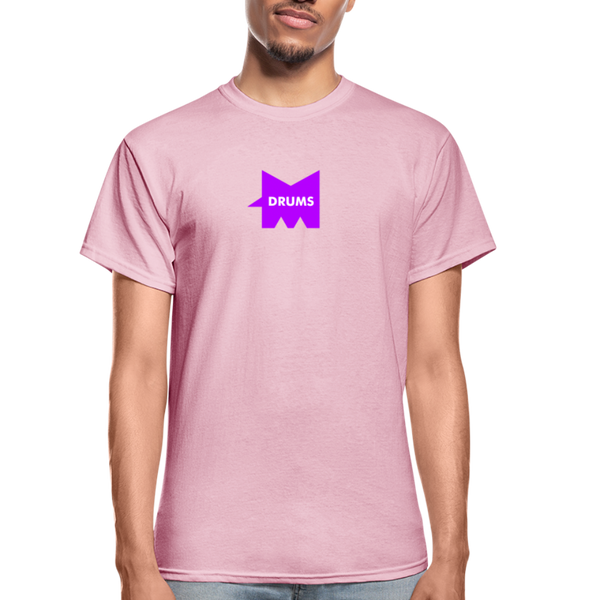 DRUMS shirt for Monster Drumming Drummers - light pink