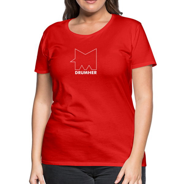 Lady DRUMHER shirt - red
