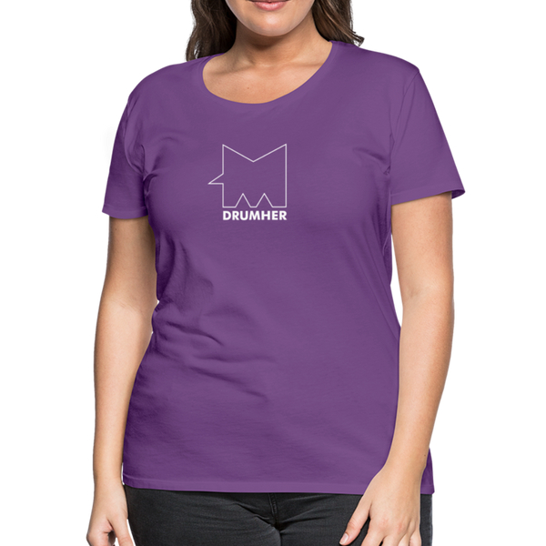 Lady DRUMHER shirt - purple